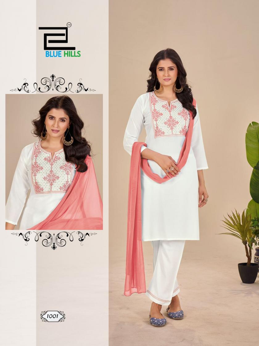 juliet by blue hills rayon classic look readymade big size 3pcs dress 