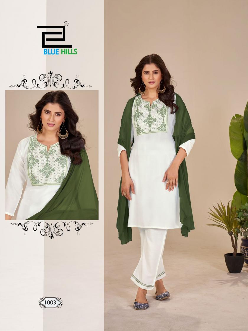 juliet by blue hills rayon classic look readymade big size 3pcs dress 