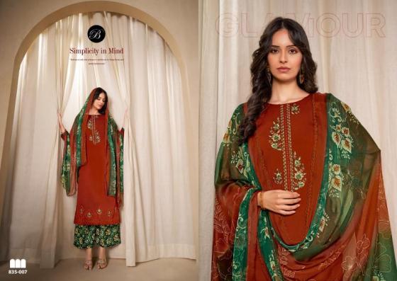 BELLIZA DESIGNER GULKAYRA JAM FULLY STITCH PLUS SIZE PAKISTANI DRESS