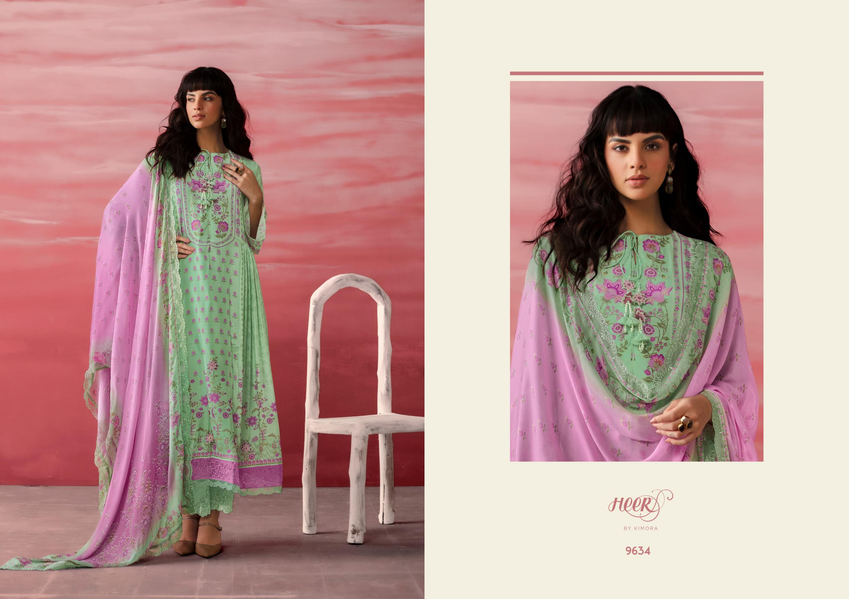 jimmy 207 by heer kimora full stitch plus size pretty look 3pcs dress