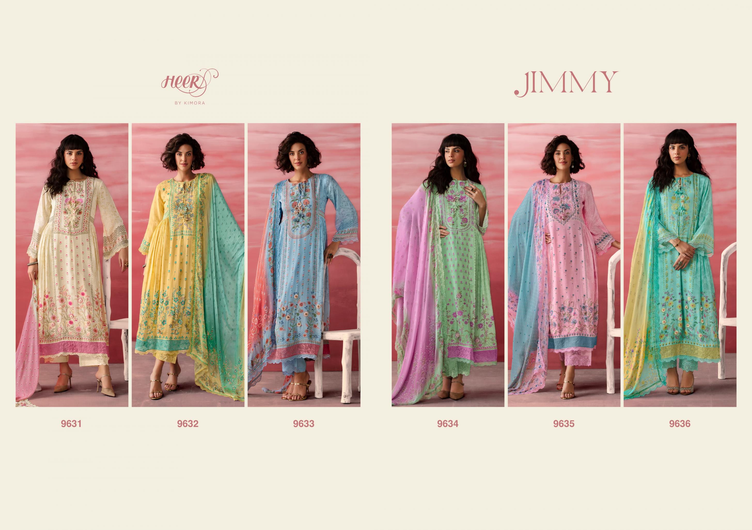 jimmy 207 by heer kimora full stitch plus size pretty look 3pcs dress