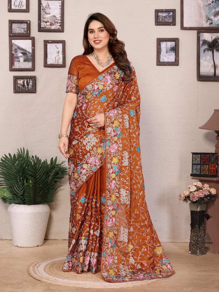 jeremy rangoli silk shop glamorous styles sarees online 