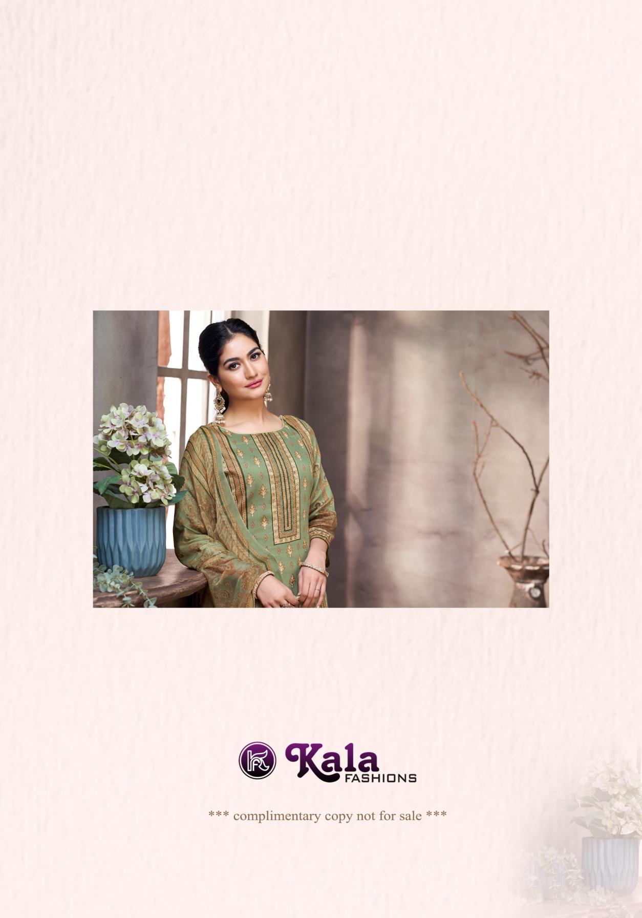 RUHI VOL 2 BY KALA FASHION BEAUTIFUL PAKISTANI JAM COTTON PATTERN SUIT