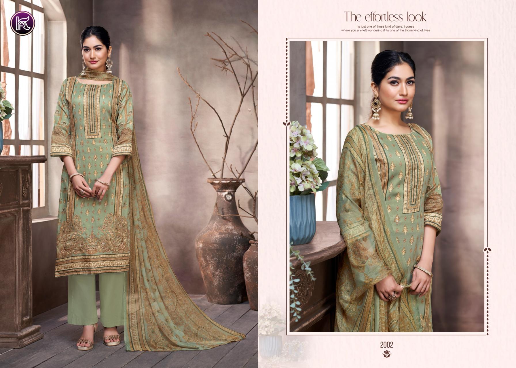 RUHI VOL 2 BY KALA FASHION BEAUTIFUL PAKISTANI JAM COTTON PATTERN SUIT