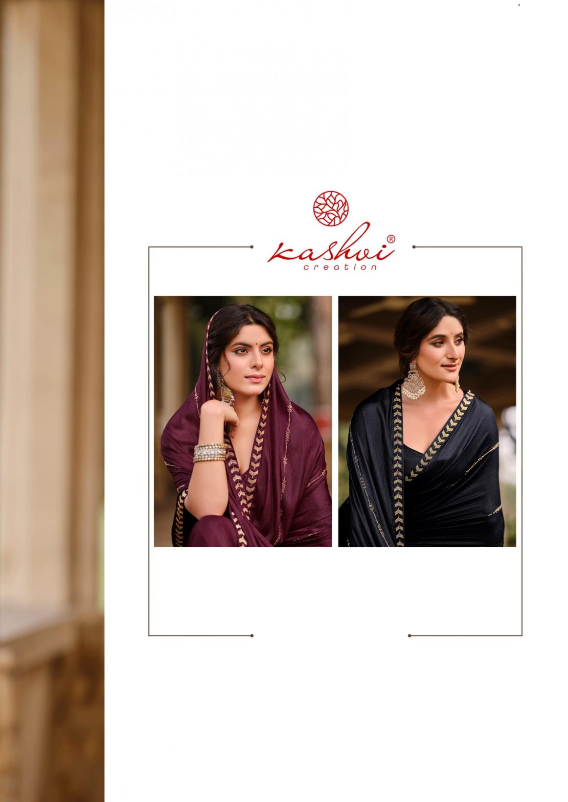 PLATINUM VOL 8 BY KASHVI CREATION SILK CASUAL WEAR PRINTED SAREES