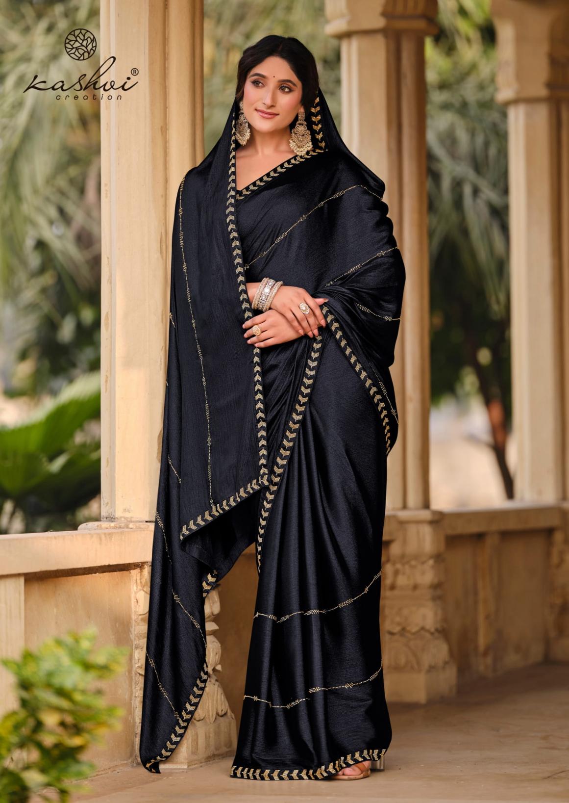 PLATINUM VOL 8 BY KASHVI CREATION SILK CASUAL WEAR PRINTED SAREES