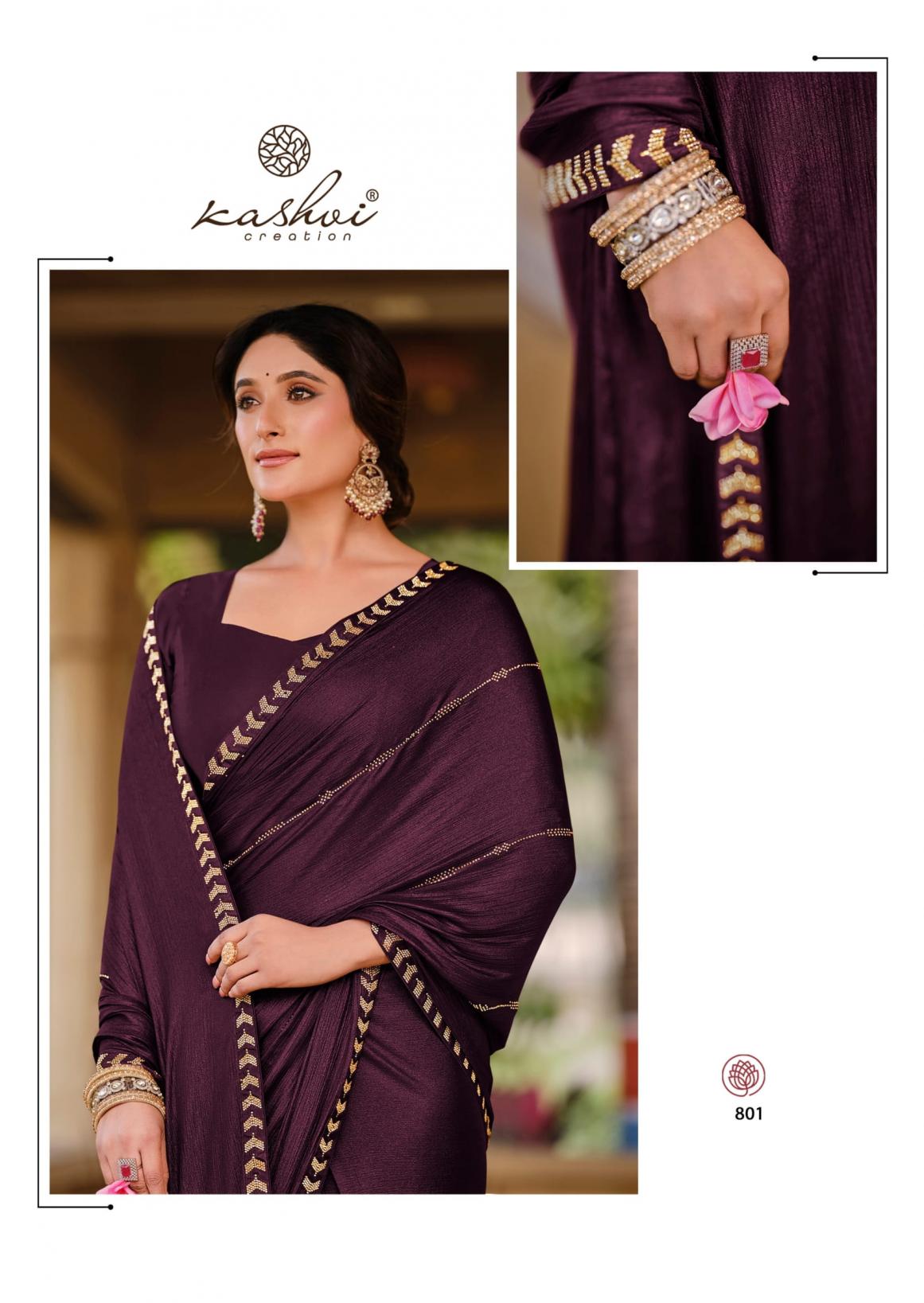 PLATINUM VOL 8 BY KASHVI CREATION SILK CASUAL WEAR PRINTED SAREES