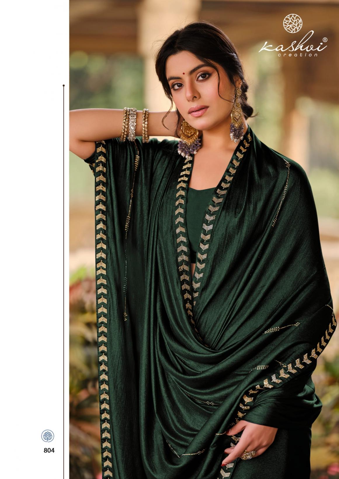 PLATINUM VOL 8 BY KASHVI CREATION SILK CASUAL WEAR PRINTED SAREES