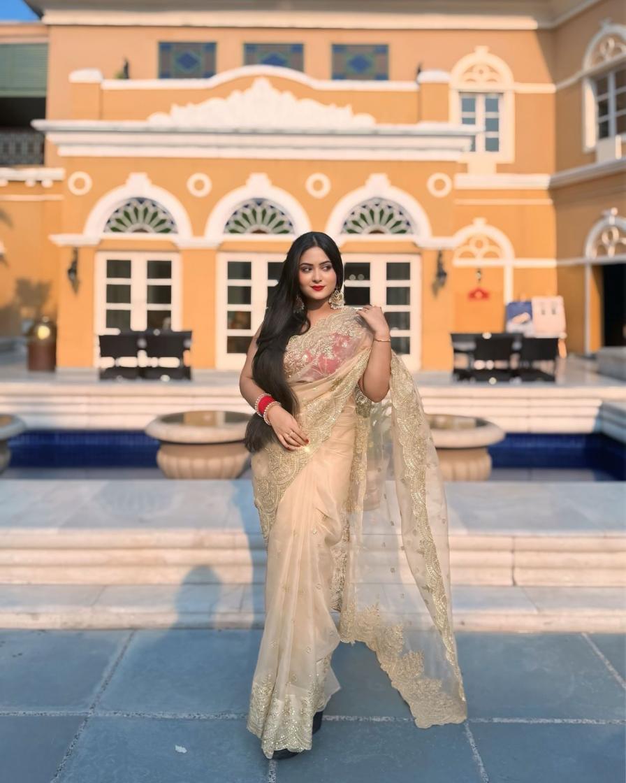 KC 834 FASHIONBALE DESIGN ORGANZA SAREES ONLINE 