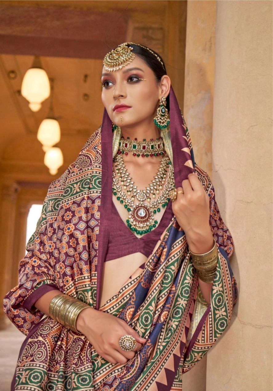 mantra by kreshva 4005-4014 silk party wear saree for womens 
