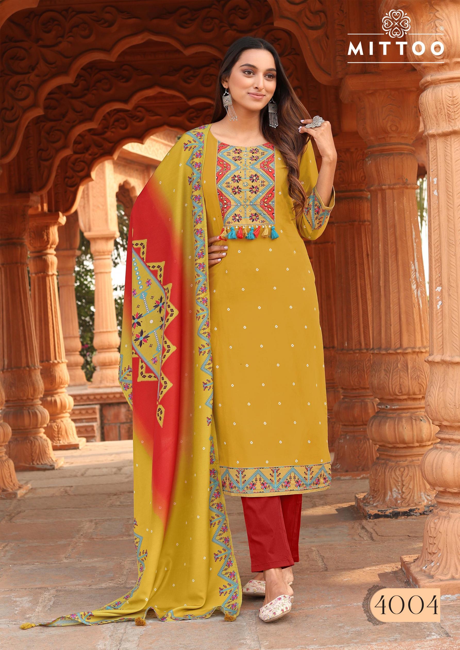 MITTO PRESENTS COLORDROP CLASSY LOOK DRESS SETS 