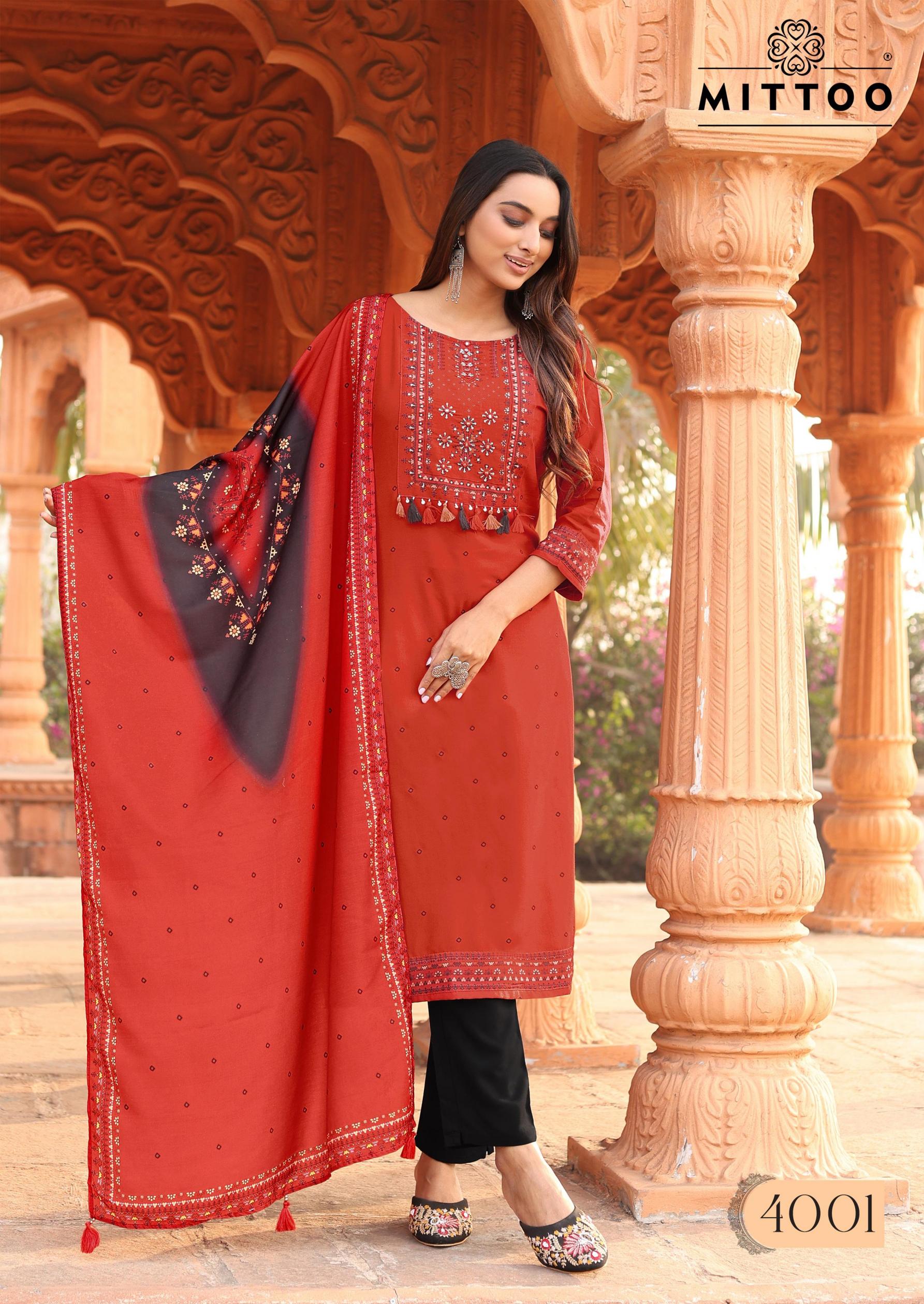 MITTO PRESENTS COLORDROP CLASSY LOOK DRESS SETS 