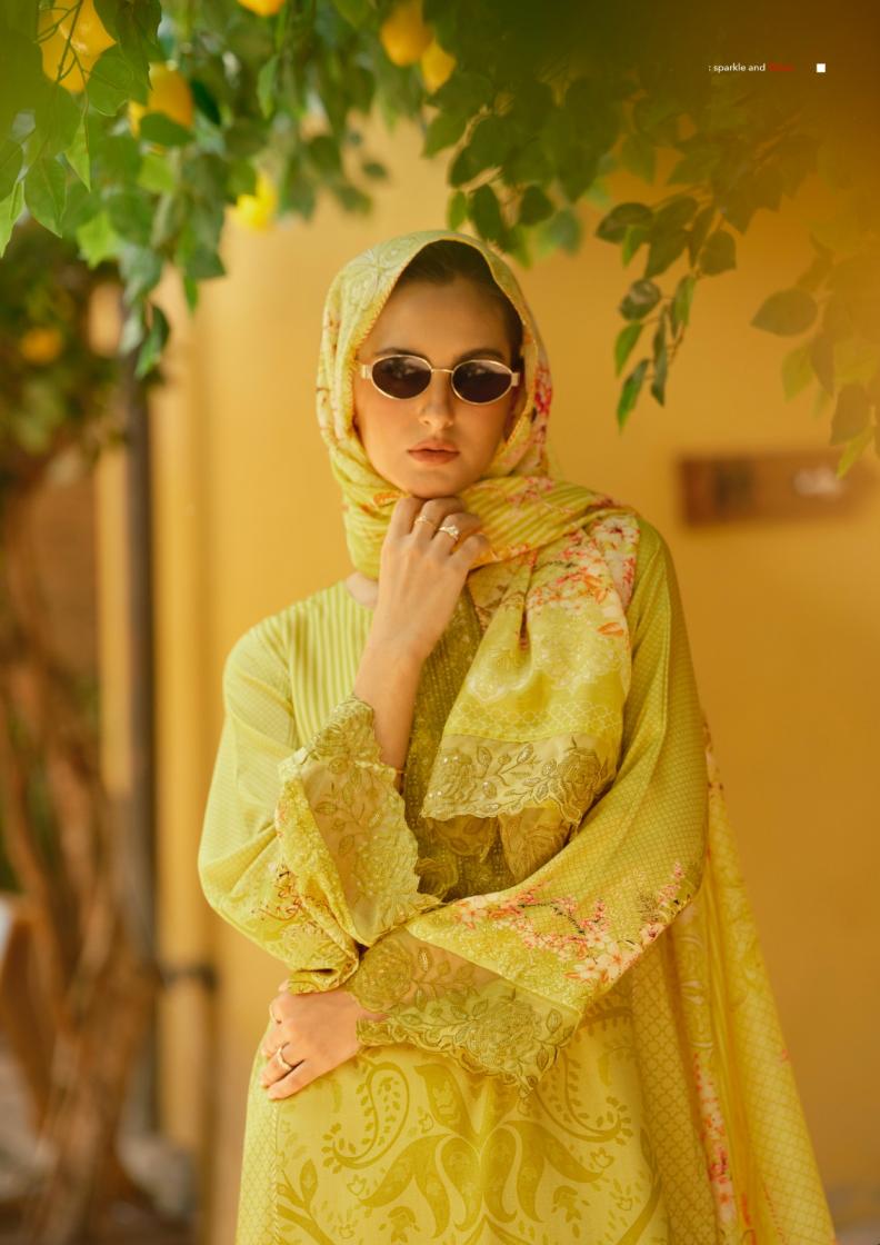 nizaam by nisanka mills hermitage lawn cotton pakistani suit for womens 