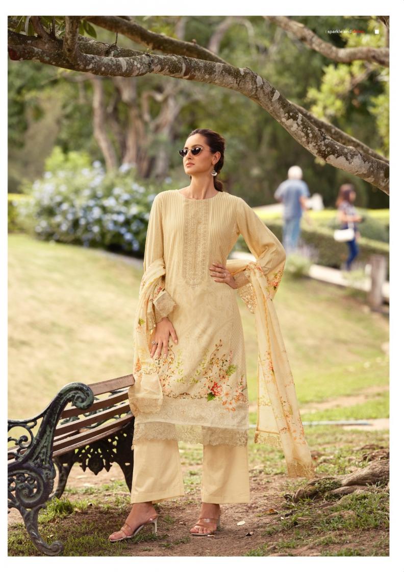 nizaam by nisanka mills hermitage lawn cotton pakistani suit for womens 