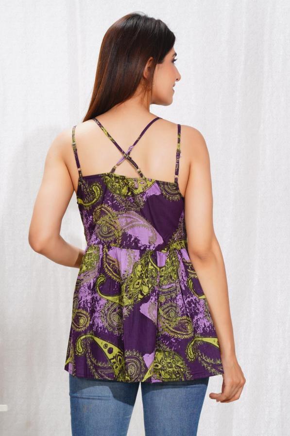 PEPLUM FIT NECKLINE READYMADE STYLISH LOOK COTTON WESTERN TOPS 