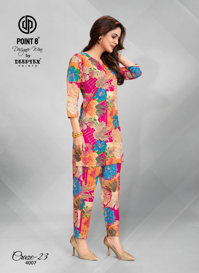 craze 23 vol 4 by point 8 by deeptex prints cotton pretty look full stitch plus size co-ord set