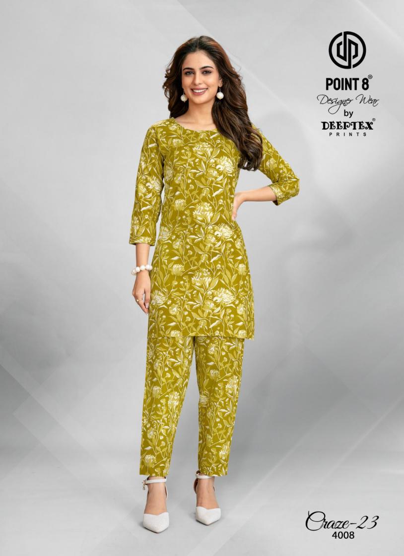 craze 23 vol 4 by point 8 by deeptex prints cotton pretty look full stitch plus size co-ord set