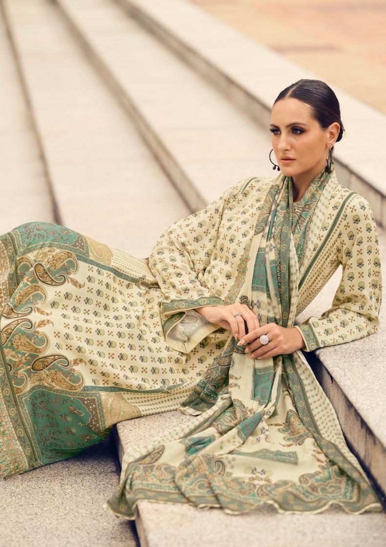 PAISELY BY THE HERITAGE SHOP SUMMER SPECIAL PRINTED VISCOS PAKISTANI PLAZZO SET