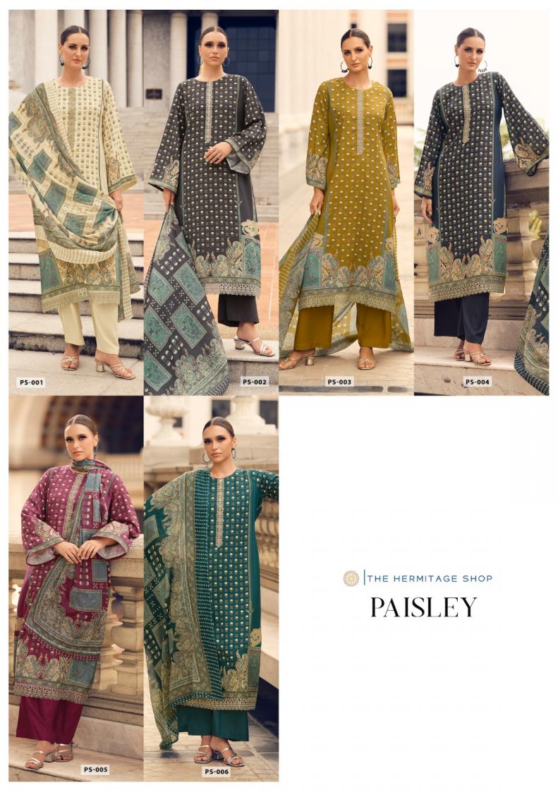 PAISELY BY THE HERMITAGE SHOP BEAUTIFUL PRINTED PAKISTANI SALWAR SUIT