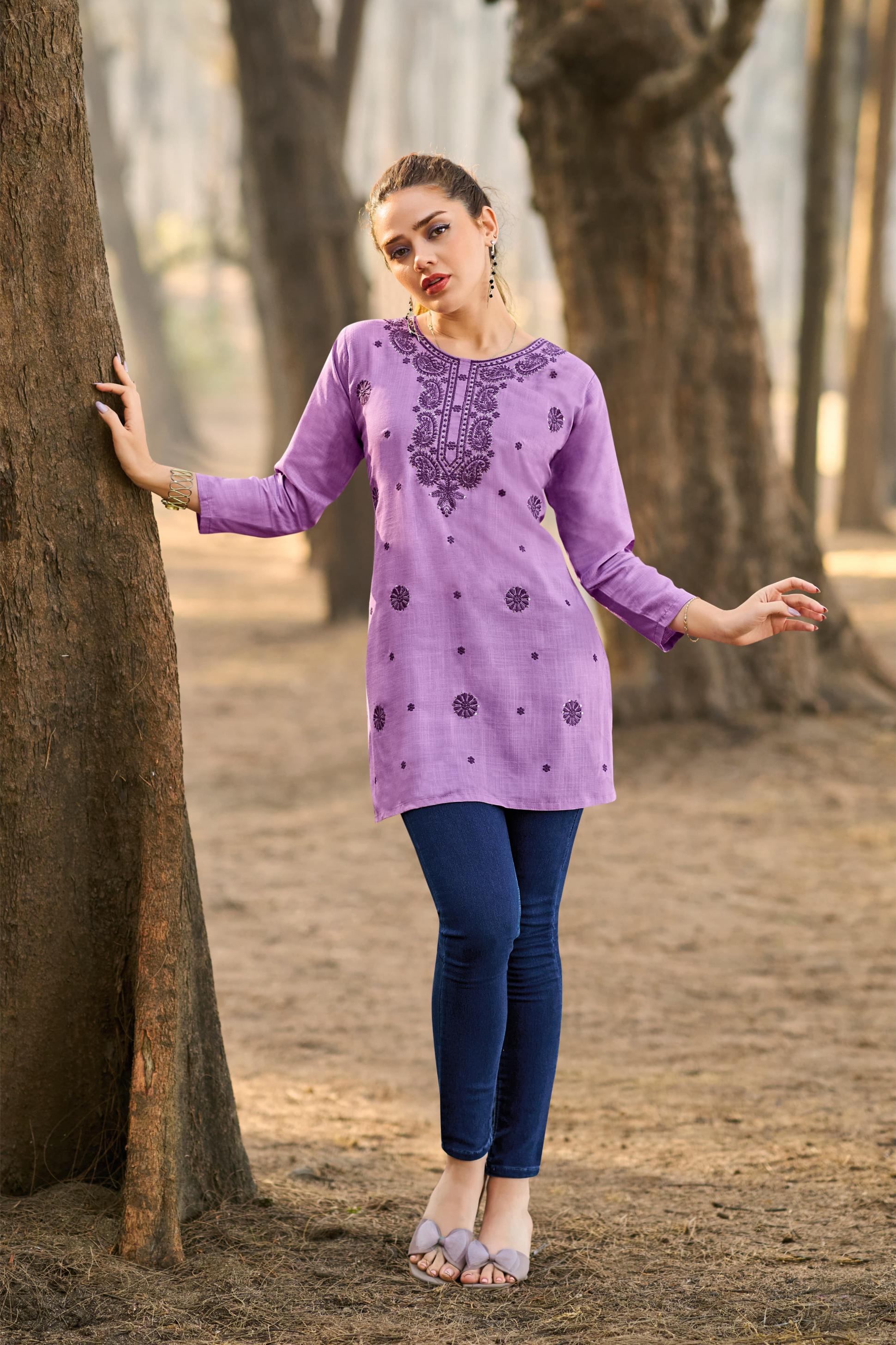 colours vol 5 by tips & tops rayon classic look western tops online 