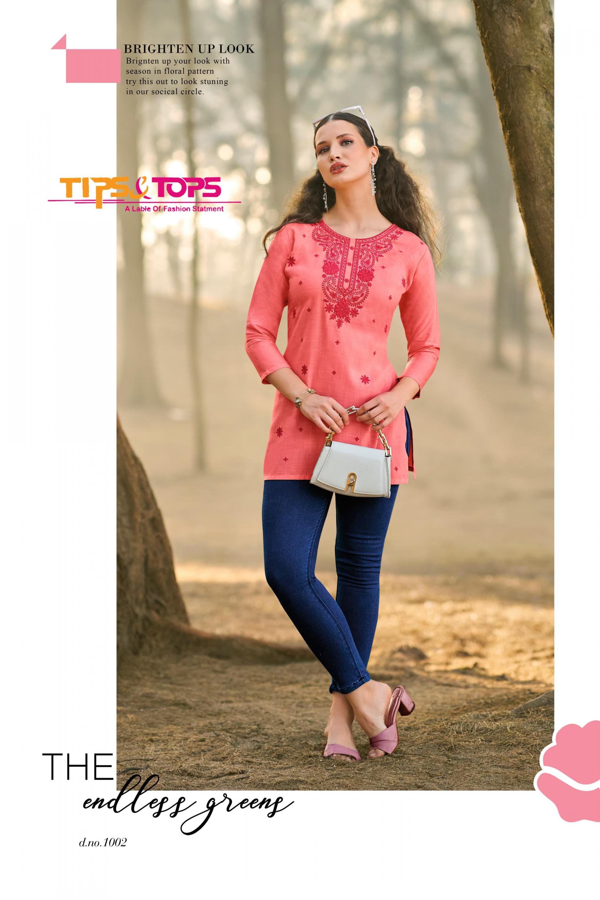 colours vol 5 by tips & tops rayon classic look western tops online 