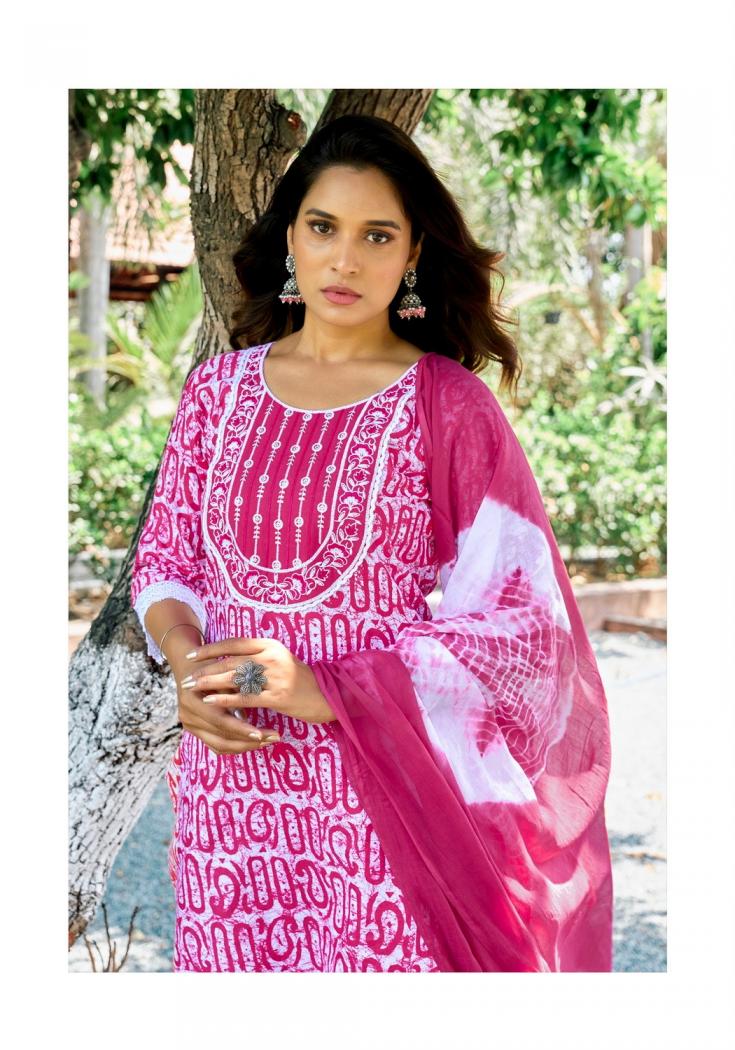 COTTON CULTURE VOL 1 BY VANISKA COLOURPIX READYMADE COTTON CLASSIC PLUS SIZE 3PCS DRESS