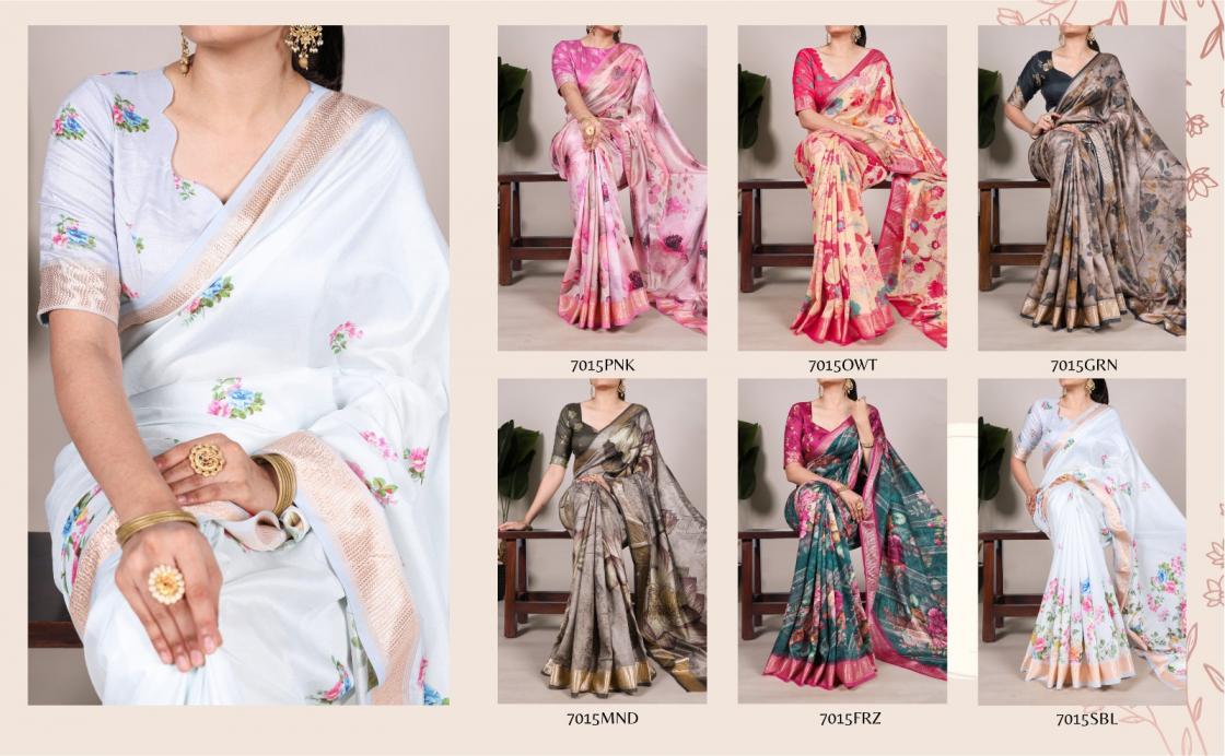 YNF7015 UNIQUE COLOURS TUSSAR SILK BEST SAREE ONLINE 