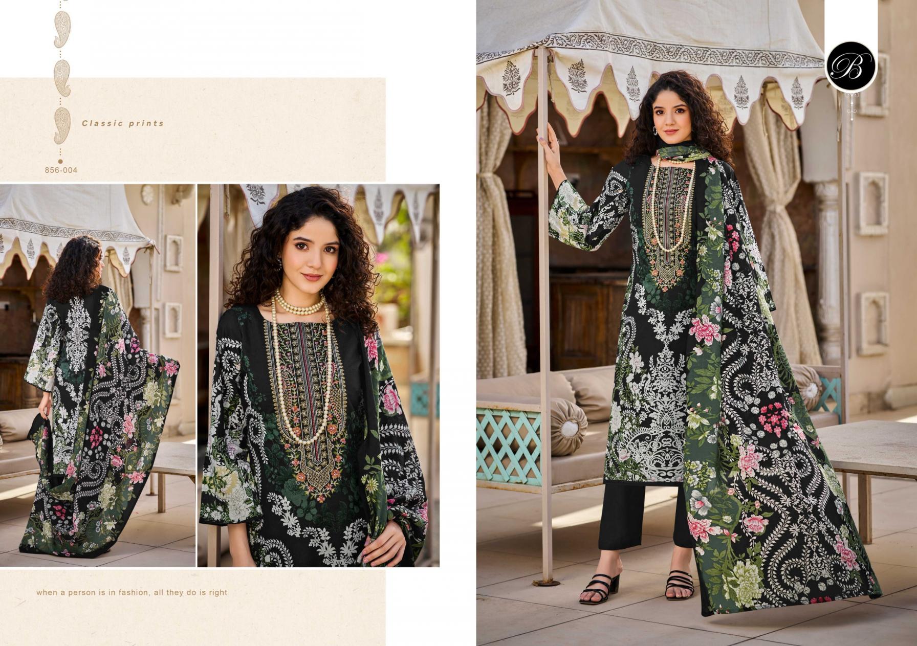 NAIRA VOL 110 BY BELLIZA DESIGNER FULLY STITCH BIG SIZE MODERN PAKISTANI SUITS 