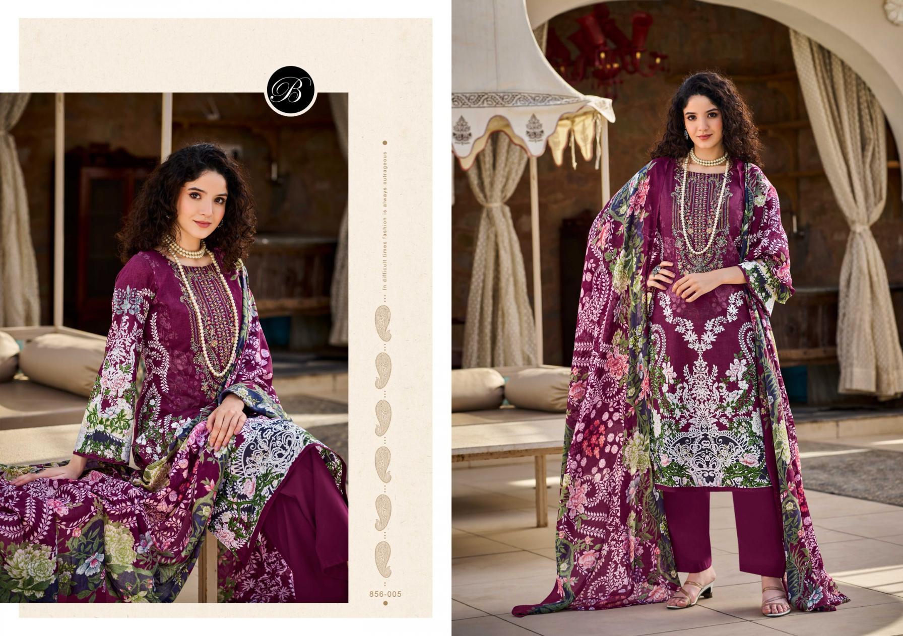NAIRA VOL 110 BY BELLIZA DESIGNER FULLY STITCH BIG SIZE MODERN PAKISTANI SUITS 