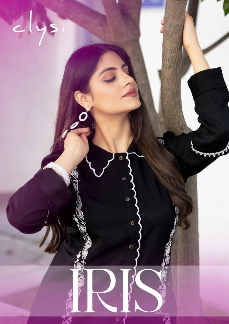 CLYSI IRIS STYLISH FULLY STITCH VISCOSE THREAD WORK CO-ORD SETS  