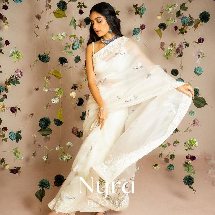 KC 2046 TEBBY SILK THREAD WORK FASHIONBALE SAREE EXPORTS 