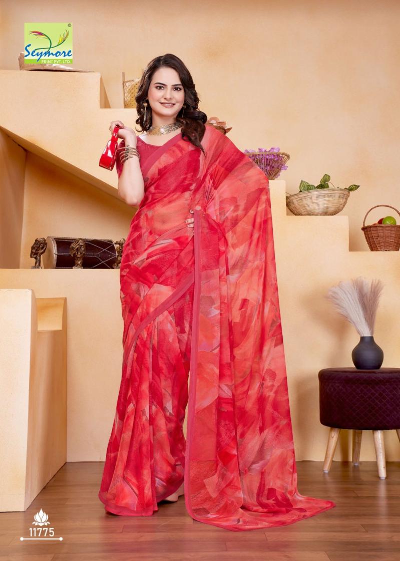 CHAMPA VOL 14 BY SEYMORE PRINT GEORGETTE NEW DESIGN SAREE 2025
