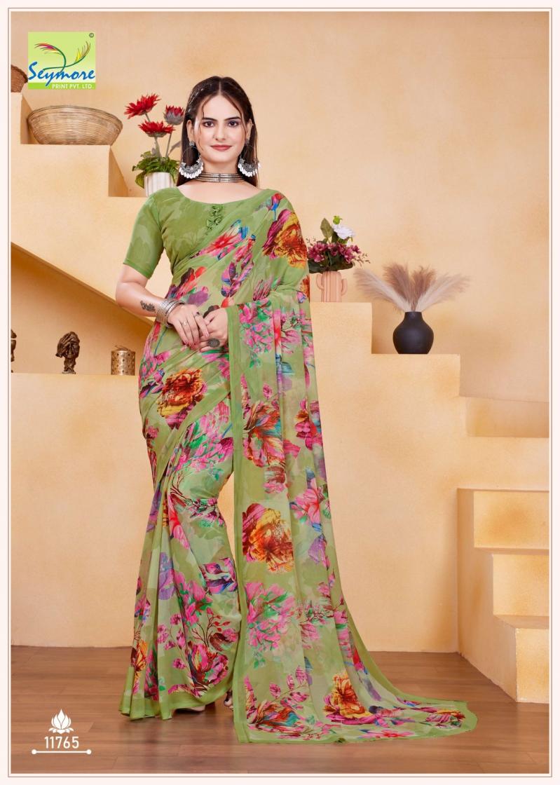 CHAMPA VOL 14 BY SEYMORE PRINT GEORGETTE NEW DESIGN SAREE 2025