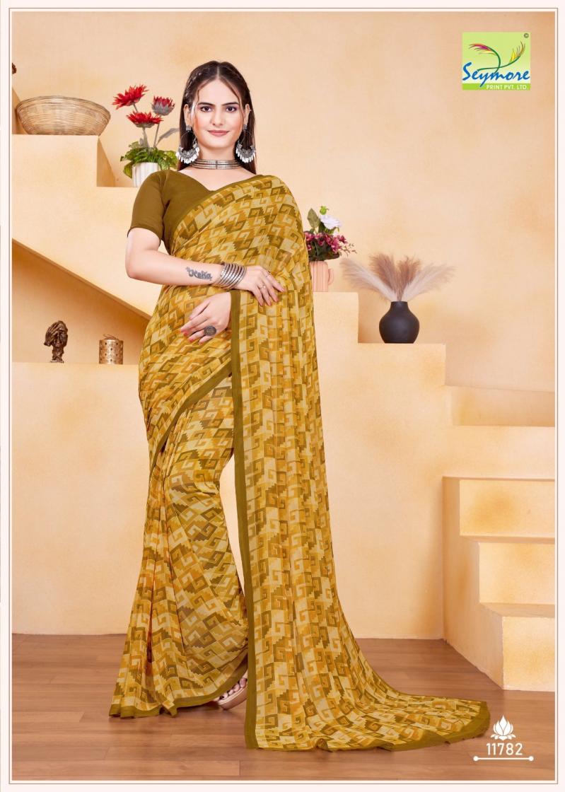 CHAMPA VOL 14 BY SEYMORE PRINT GEORGETTE NEW DESIGN SAREE 2025