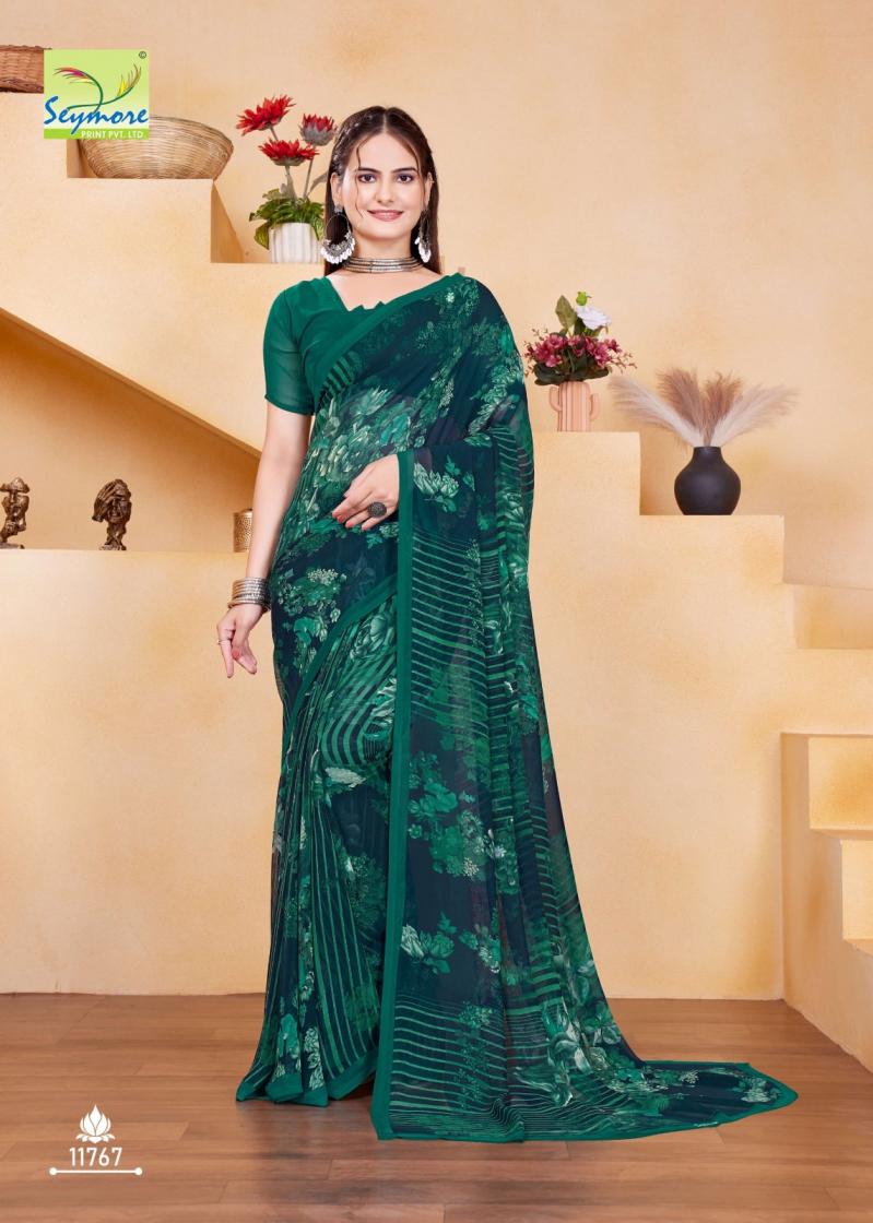 CHAMPA VOL 14 BY SEYMORE PRINT GEORGETTE NEW DESIGN SAREE 2025