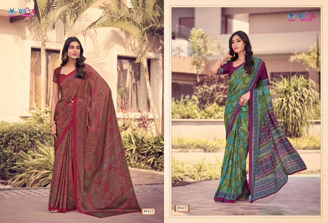 HERITAGE SILK VOL 12 BY VIPUL FANCY BEST SAREE ONLINE 