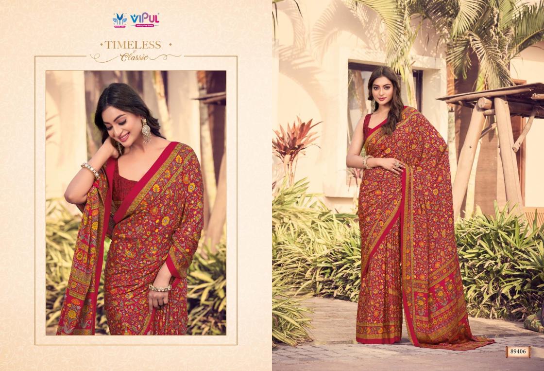 HERITAGE SILK VOL 12 BY VIPUL FANCY BEST SAREE ONLINE 