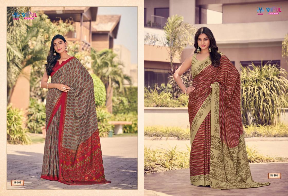 HERITAGE SILK VOL 12 BY VIPUL FANCY BEST SAREE ONLINE 