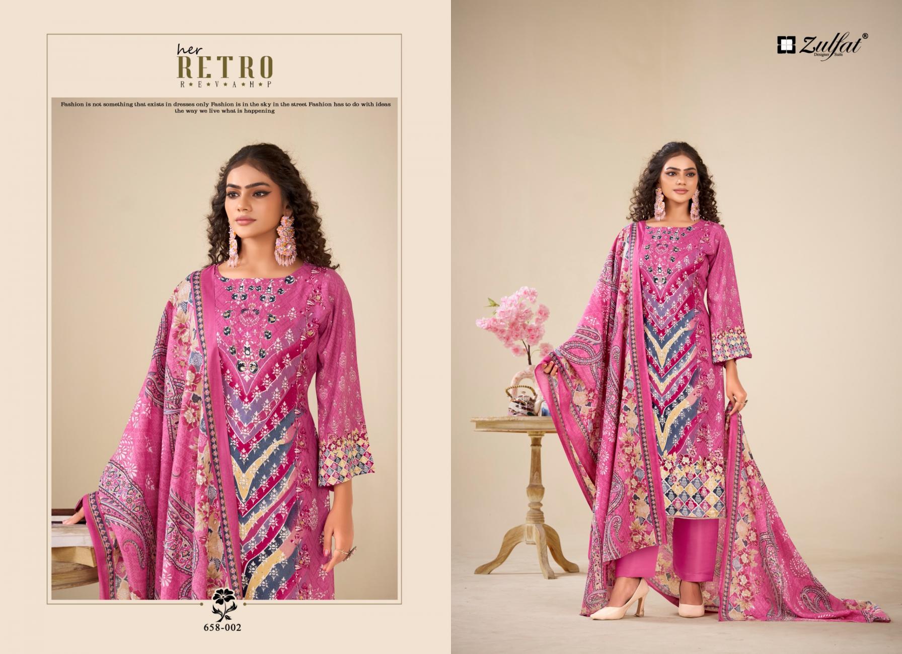 AAYAT VOL 16 BY ZULFAT VISCOSE RAYON STYLISH FANCY DRESS MATERIALS 