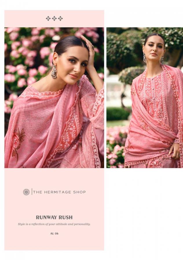 THE HERMITAGE SHOP AMAHLE LAWN FULL STITCH BIG SIZE PAKISTANI SUITS