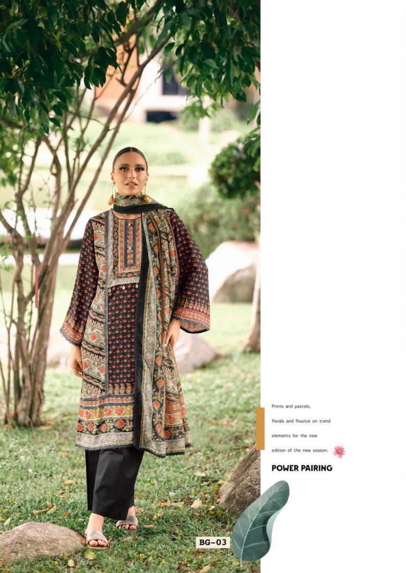 THE HERMITAGE SHOP BAGH EDITION VOL 4 LAWN PAKISTANI SUIT FOR WOMENS 