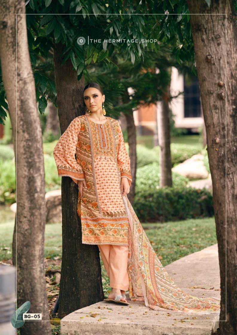 THE HERMITAGE SHOP BAGH EDITION VOL 4 LAWN PAKISTANI SUIT FOR WOMENS 