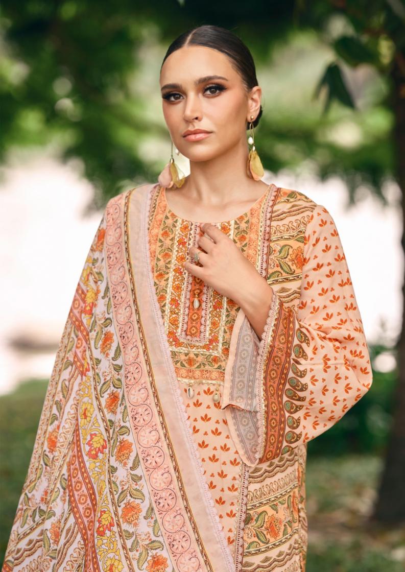 THE HERMITAGE SHOP BAGH EDITION VOL 4 LAWN PAKISTANI SUIT FOR WOMENS 