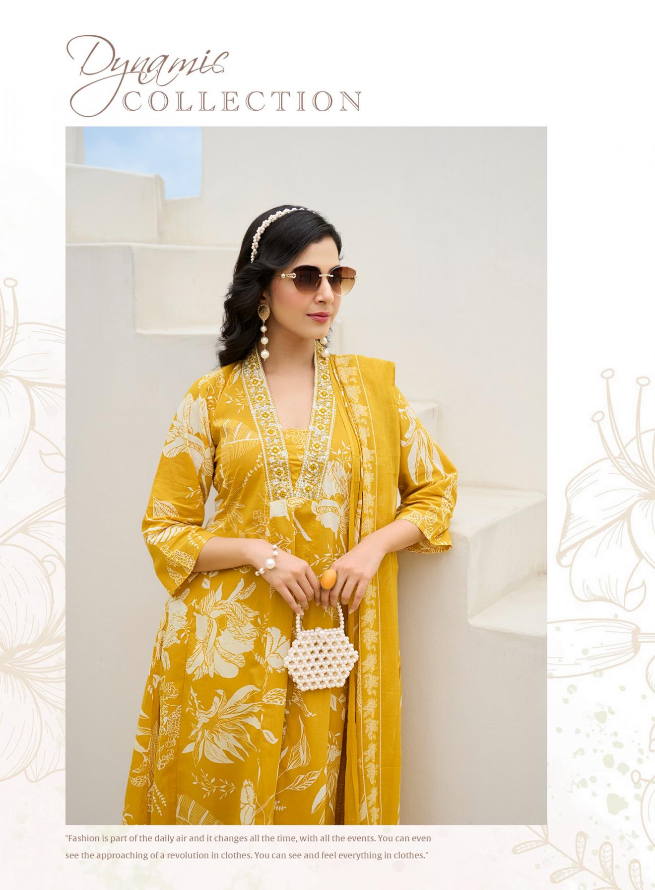BLOSSOM VOL 7 BY RADHIKA LIFESTYLE COTTON FANCY READYMADE BIG SIZE PLAZZO SUITS 
