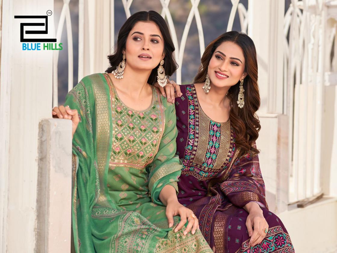 DUPATTA WORLD BY BLUE HILLS RAYON CLASSIC PLUS SIZE FULL STITCH SUITS 