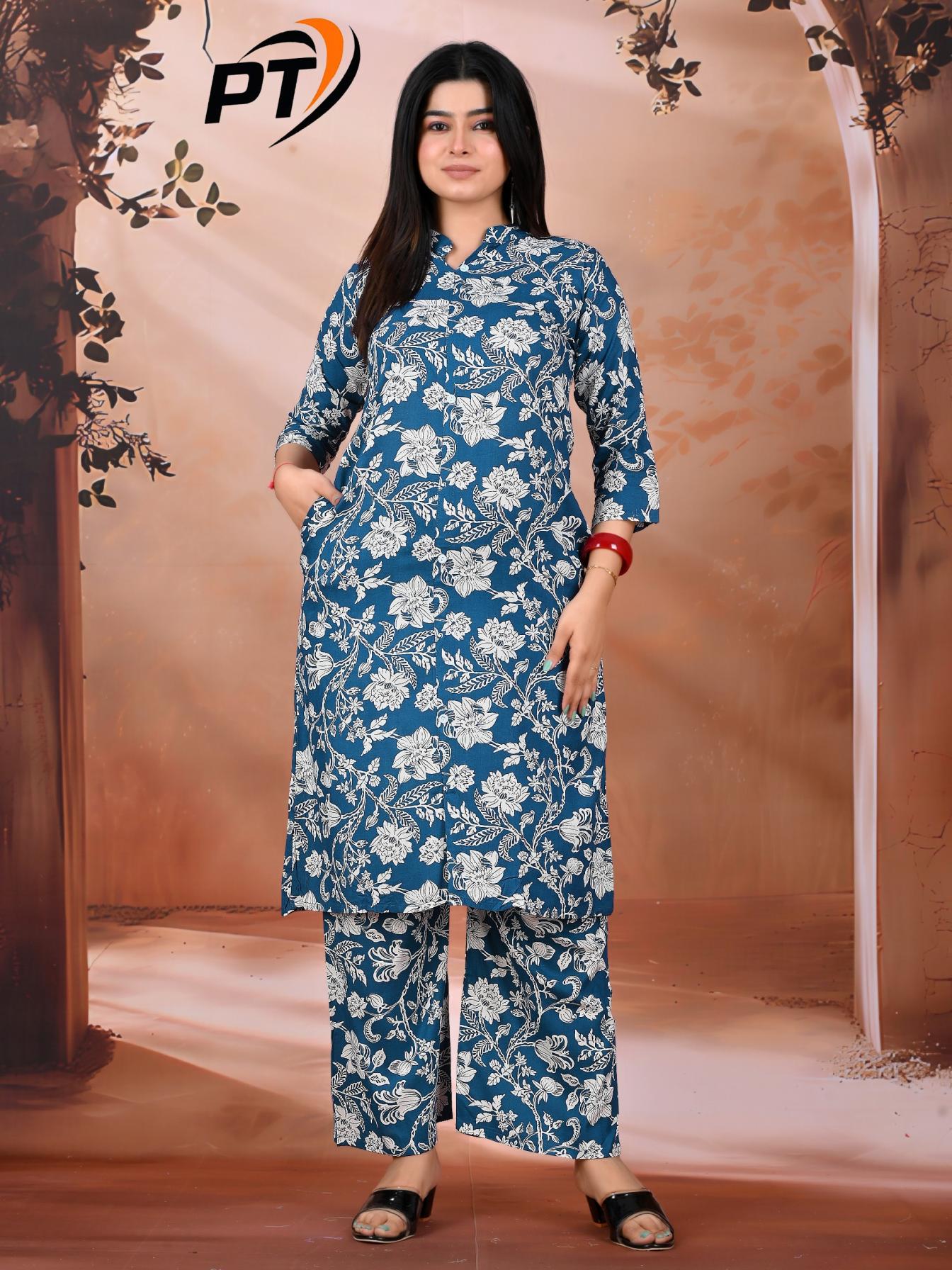 PADMAVATI TEXTILES DULHAN VOL 2 READYMAE RAYON PLUS SIZE CO-ORD FOR GIRLS 