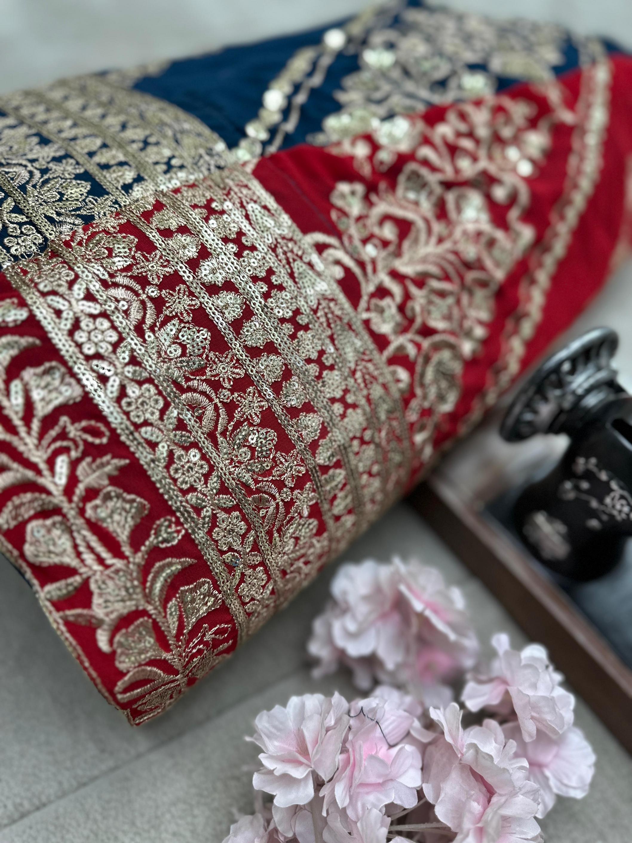 DVD 5069 SHOP TRENDY FAUX GEORGETTE ENGAGEMENT LEHENGA FOR BRIDE 