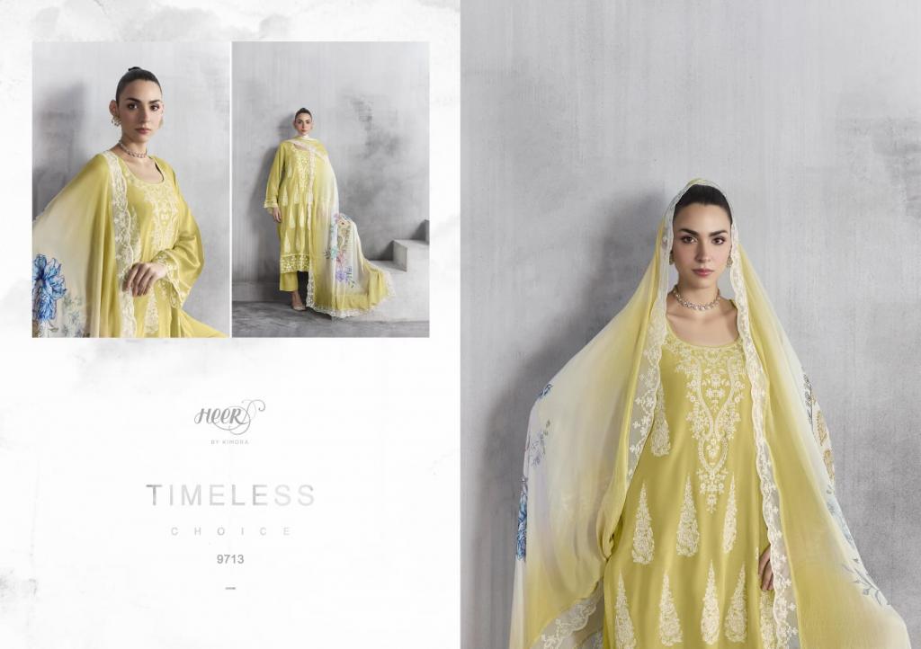 BULBUL BY KIMORA HEER FULL STITCH MUSLIN STYLISH SALWAR KAMEEZ 