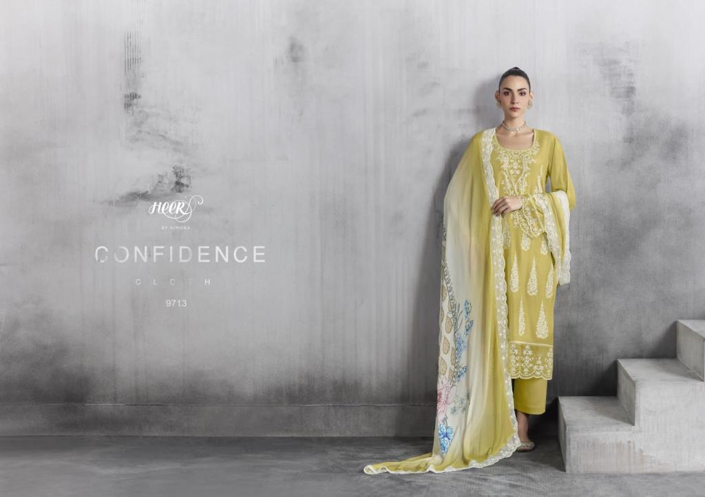 BULBUL BY KIMORA HEER FULL STITCH MUSLIN STYLISH SALWAR KAMEEZ 