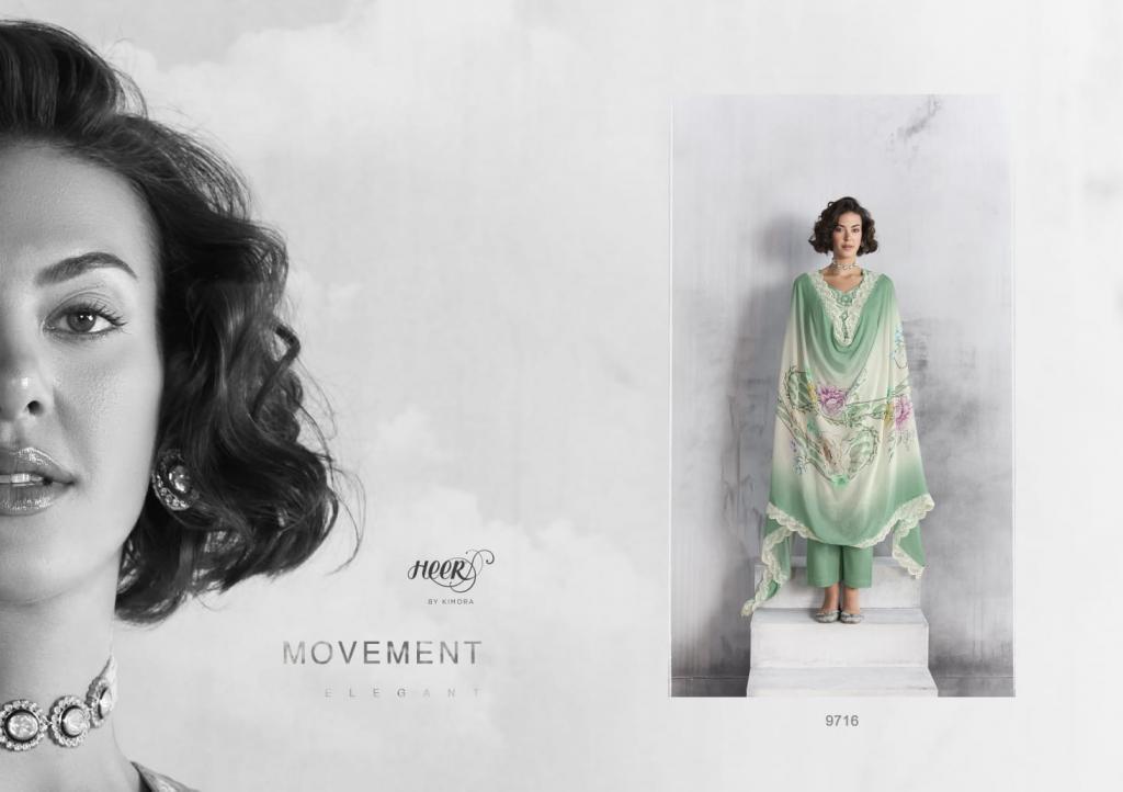 BULBUL BY KIMORA HEER FULL STITCH MUSLIN STYLISH SALWAR KAMEEZ 